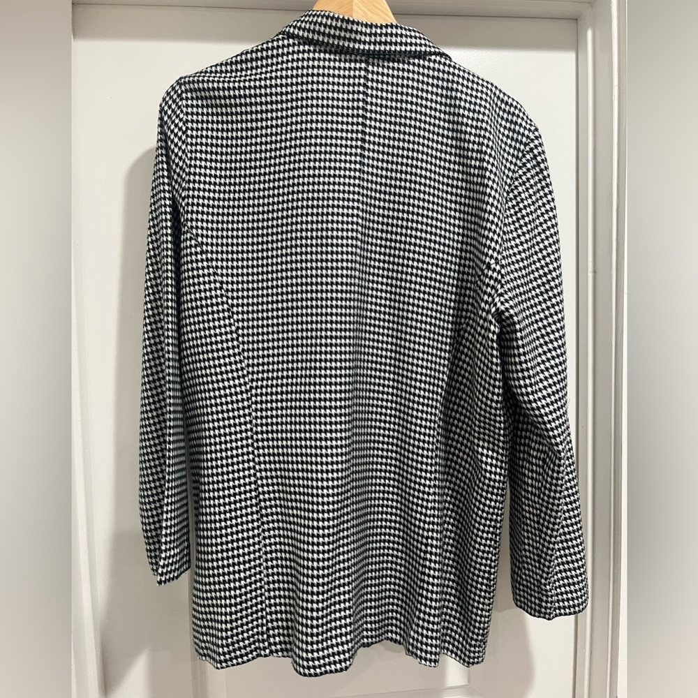 Vintage Double breasted houndstooth blazer - Picture 4 of 5